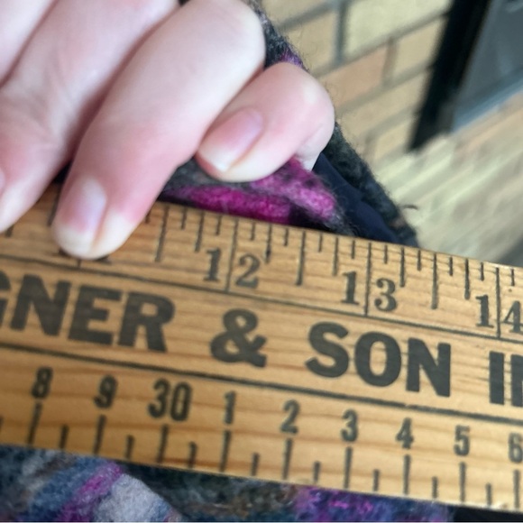 RTR Samsoe Samsoe Agathe Tartan Plaid Miniskirt 100% Virgin Wool Size Small - Picture 6 of 7